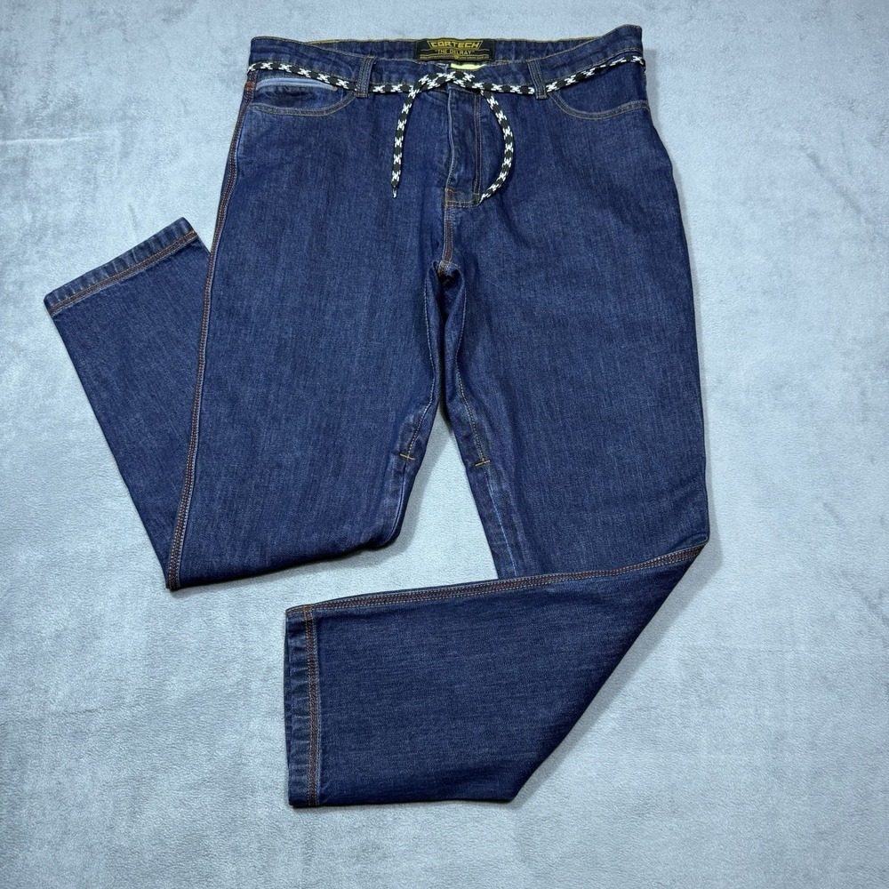 Cortech Jeans Womens 12S 36x29 The Delray Motorcycle Riding Reinforced Denim USA